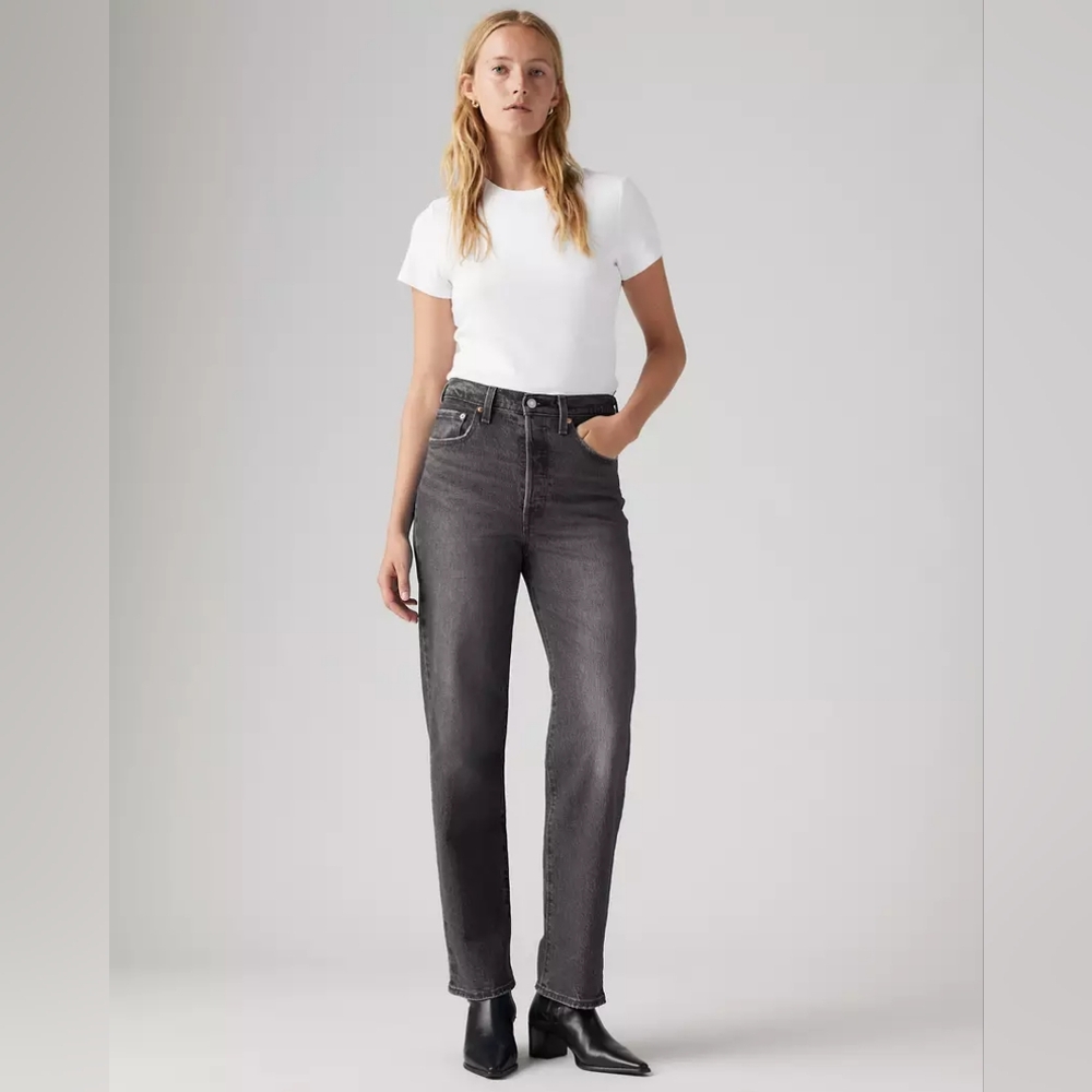 Levis ribcage straight ankle Jeans